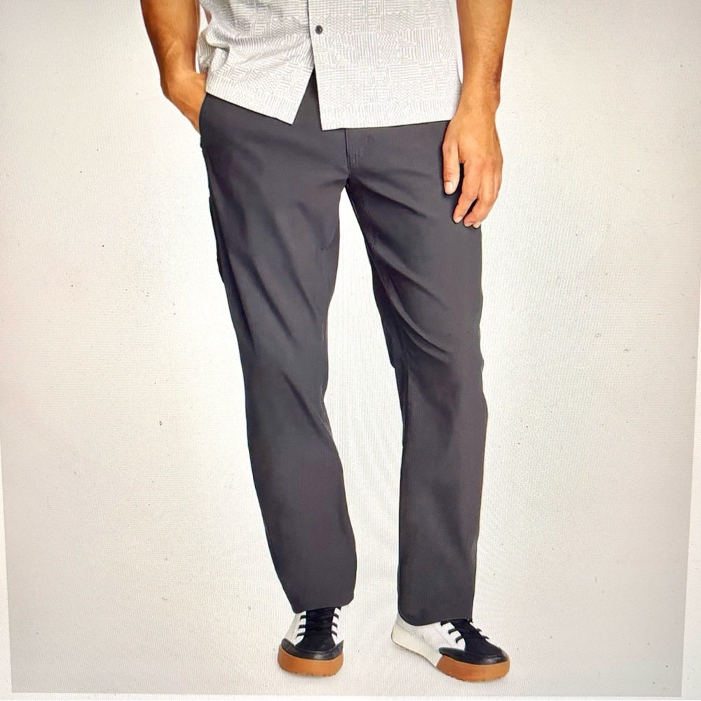 Eddie Bauer Men's Horizon Guide Charcoal Chino Pants Sz. 34x30
